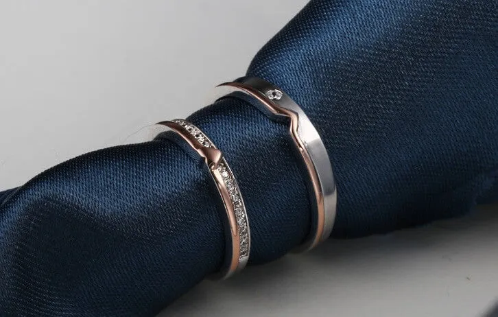 Inseparable Couple Rings