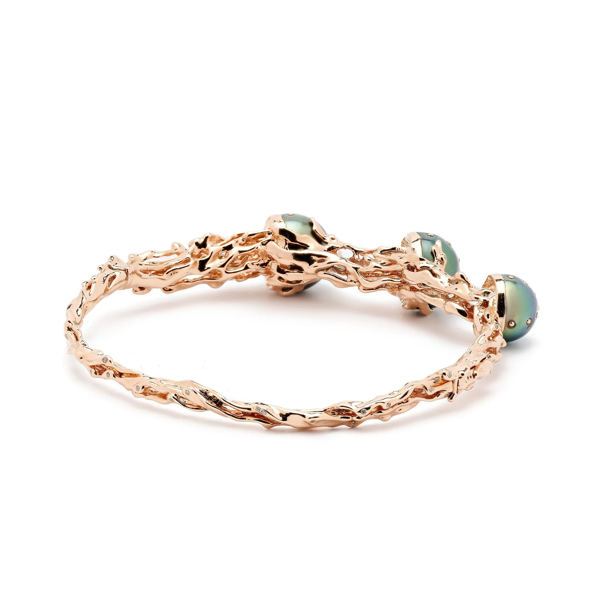 Jellyfish Tahitian Pearls Bangle