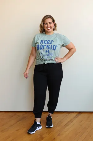 KEEP ROCKIN' Graphic Tee