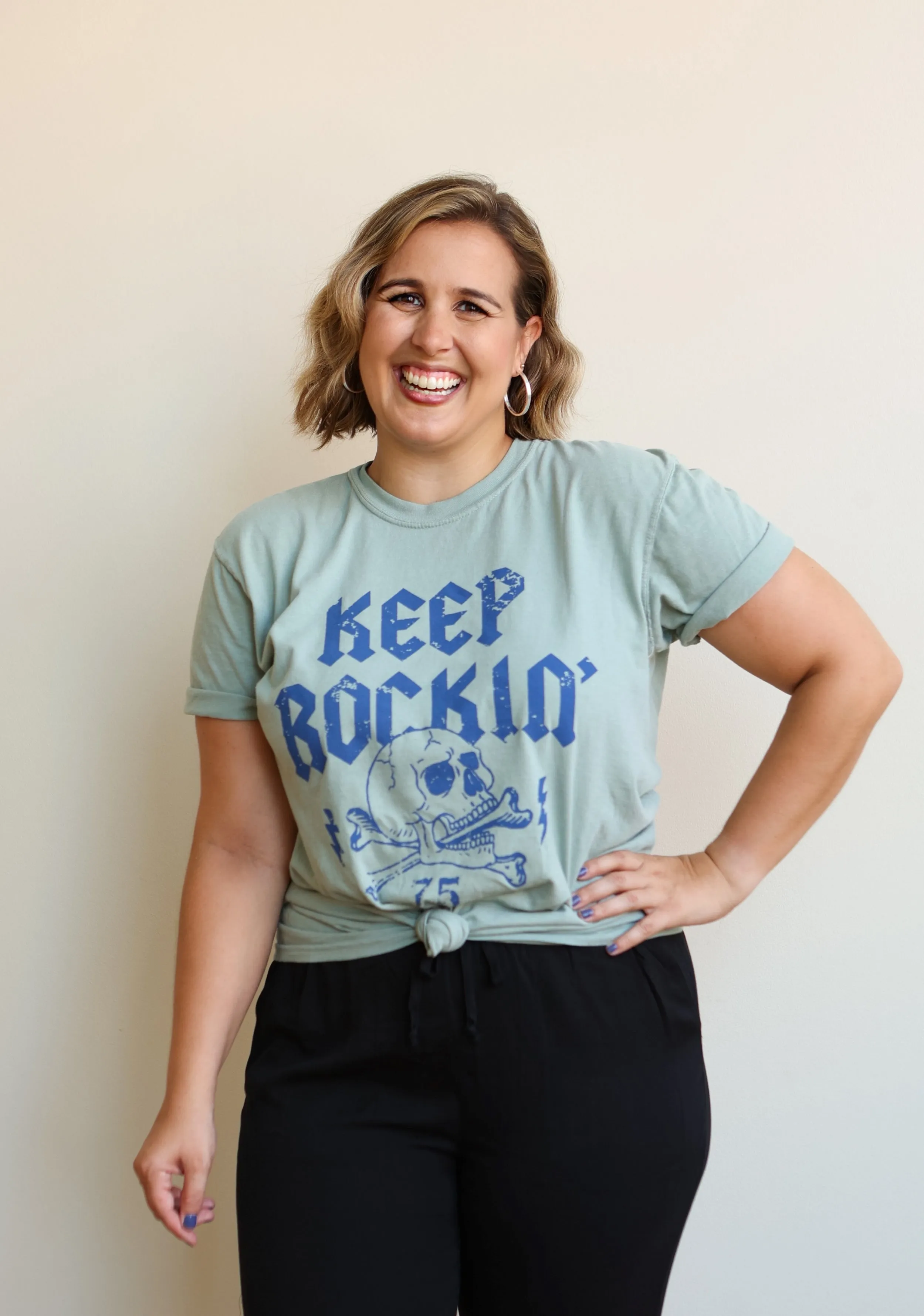 KEEP ROCKIN' Graphic Tee