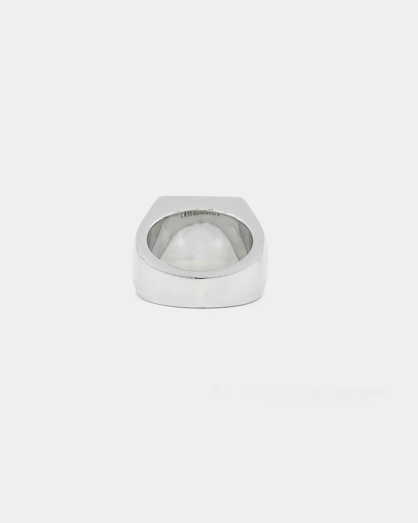 Last Kings Supremacy Ring Iced Silver