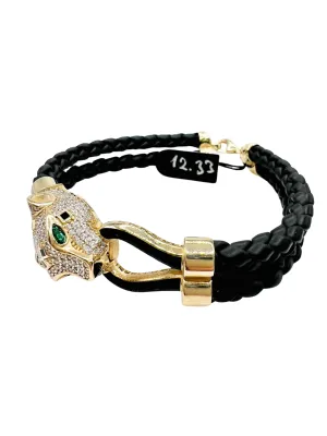 Lesotho Jewellery 14k Gold Handmade Bracelet - 12.33 Grams, Length - 20 cm