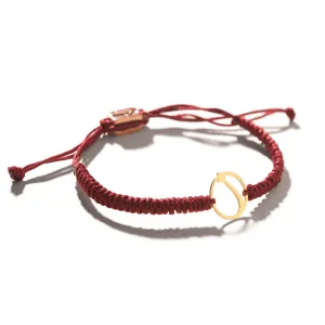 Letter ز Braided Bracelet