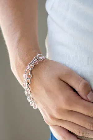 Life Of The Block Party - Pink Paparazzi Bracelets