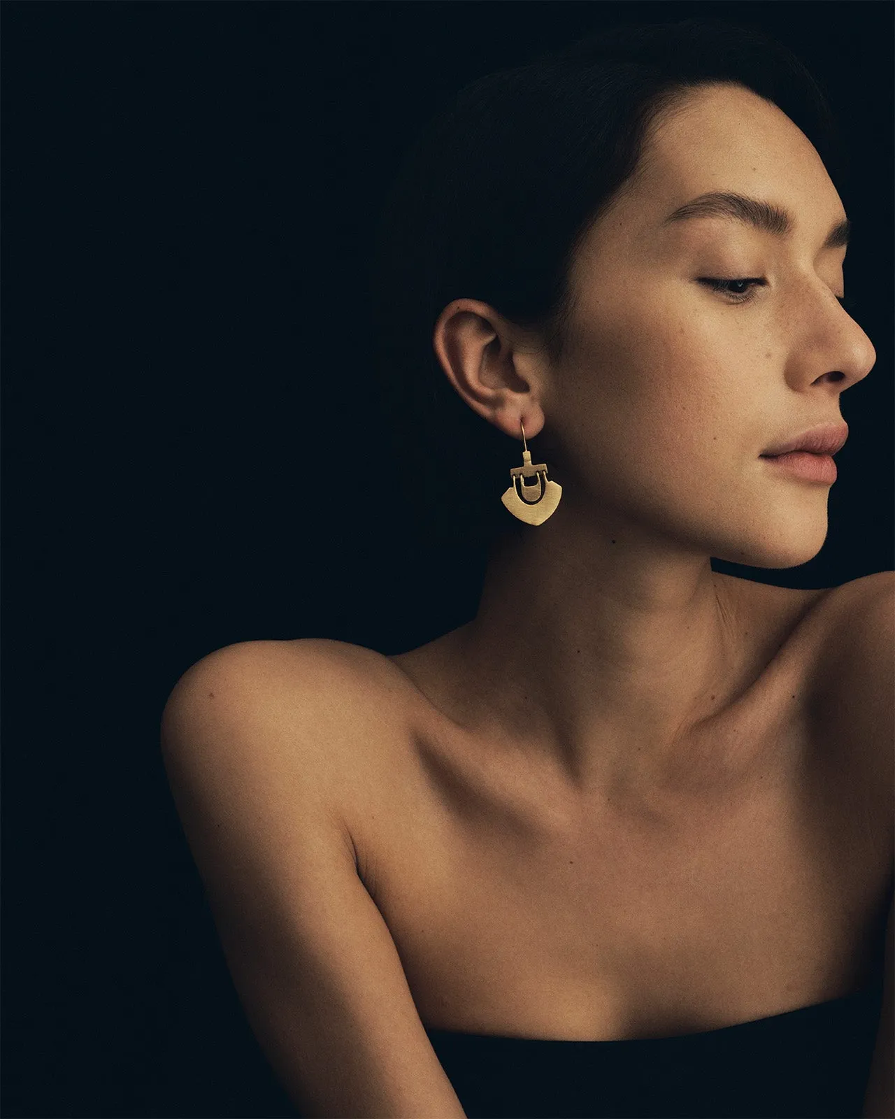 Lilu Earrings Gold Vermeil