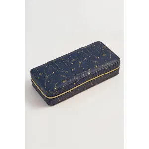 Long Navy Celestial Jewellery Box