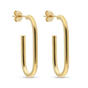 Long Paperclip Stud
