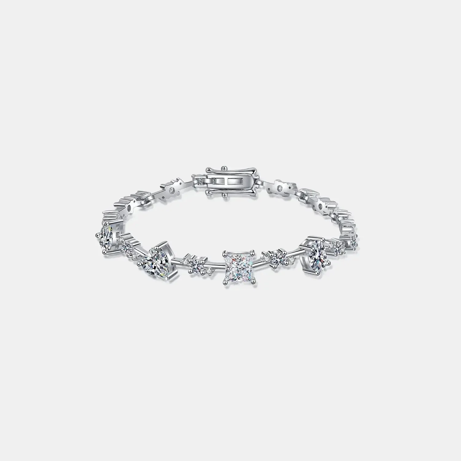 LOVCIA 6.2 Carat Moissanite 925 Sterling Silver Bracelet
