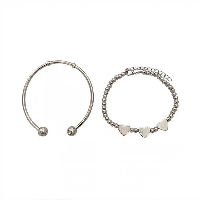 Love Bracelet Female Simple And Cold Style Student Peach Heart Bracelet