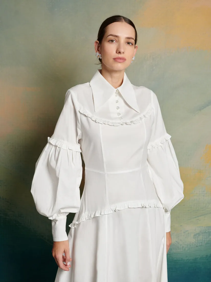 <b>DREAM</b> Piano Ruffle Midi Dress