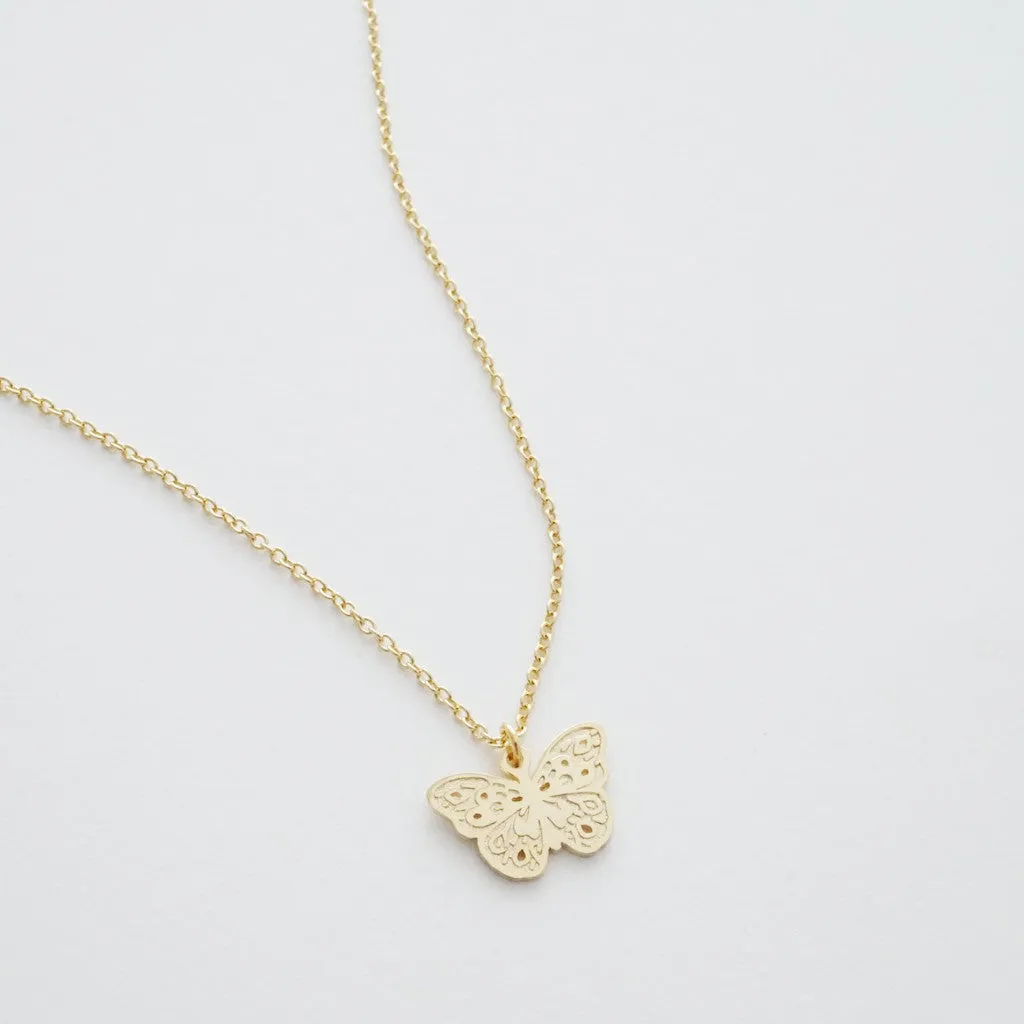 Magic Charm Butterfly Necklace