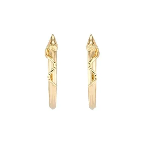 Medium Snake Hoops