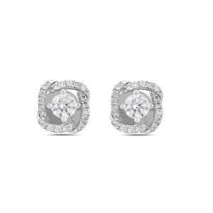 Mode Diamond Stud Earrings