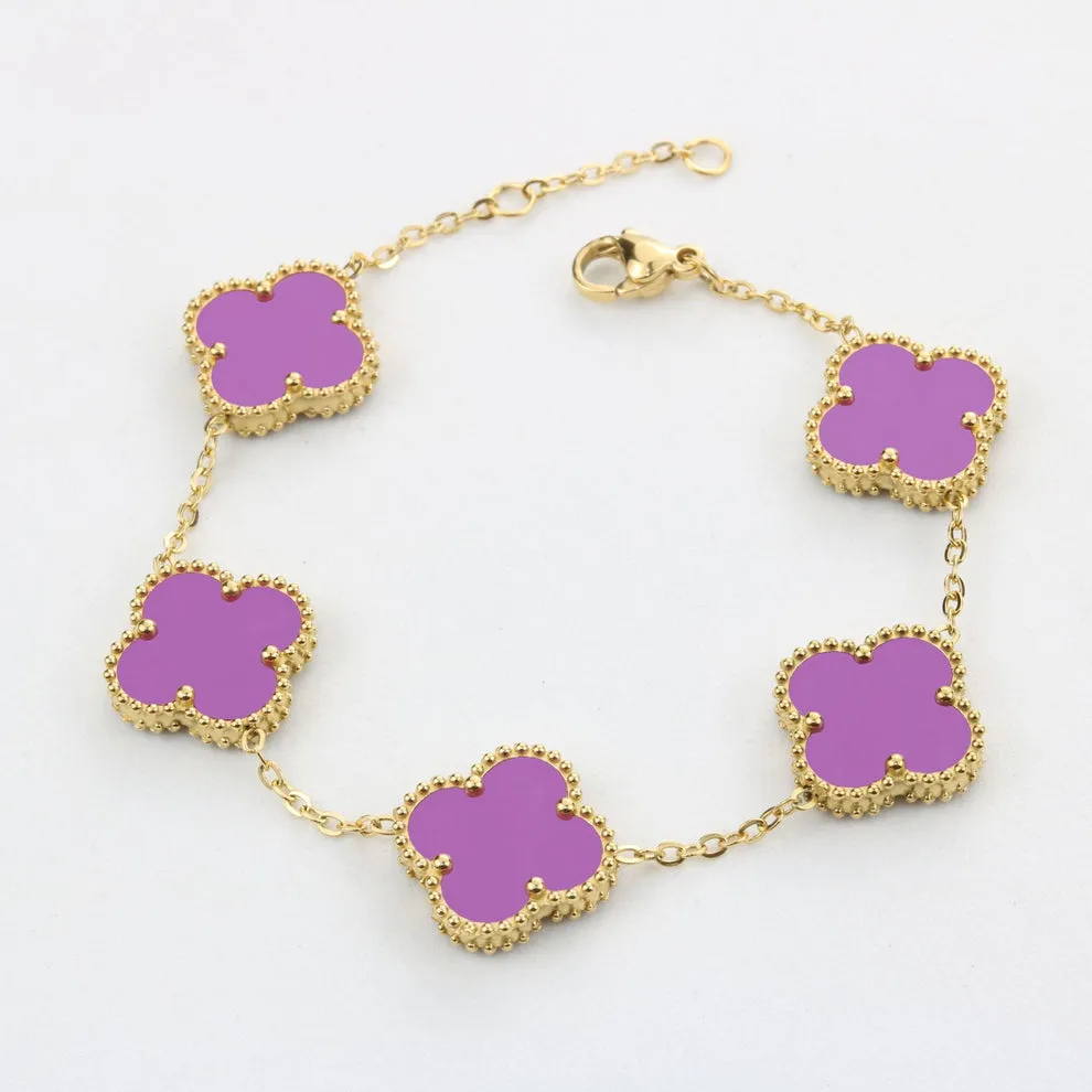 New Luxury Clover Charm Bracelets