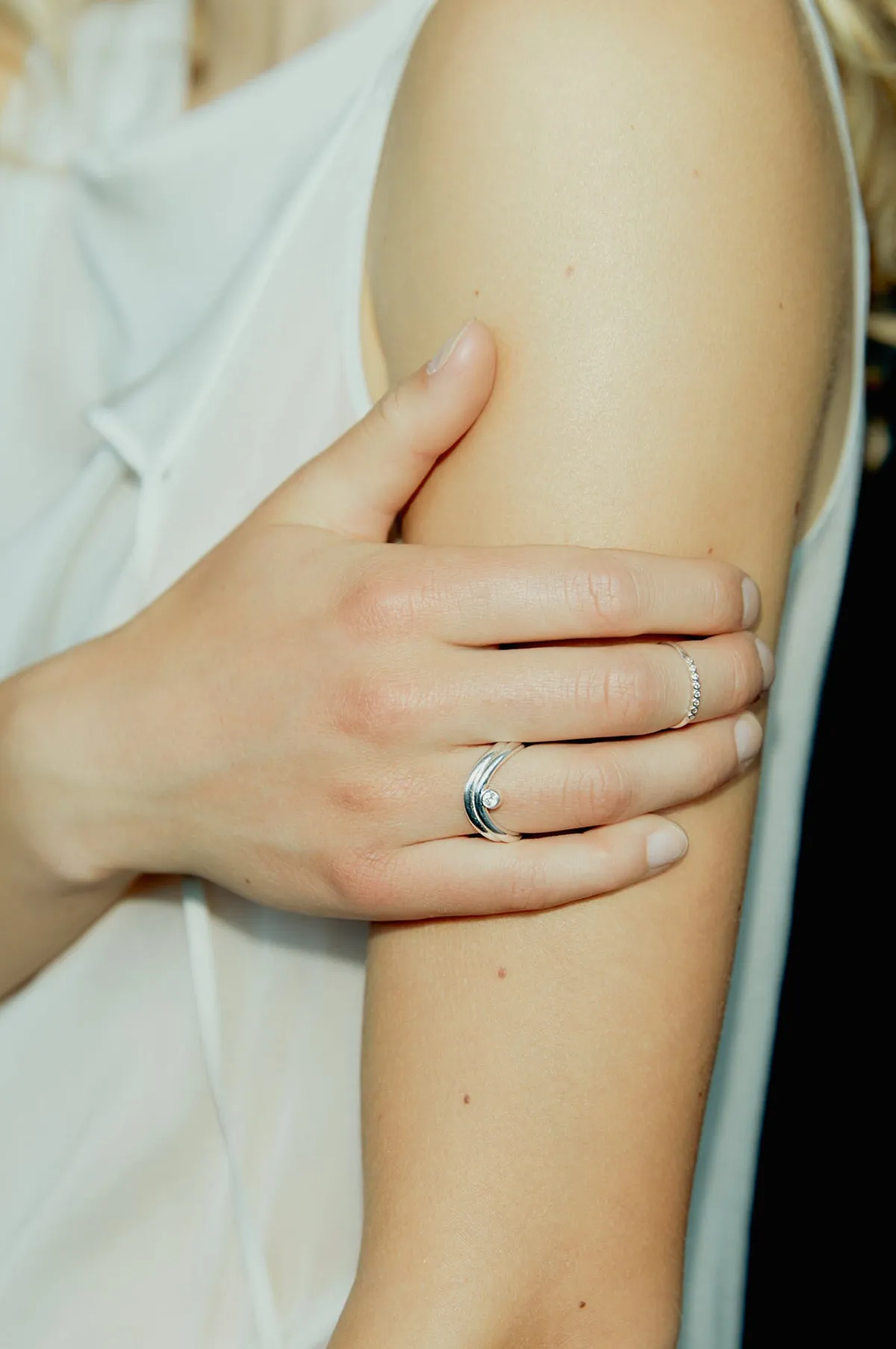 Odile Mini Silver Ring