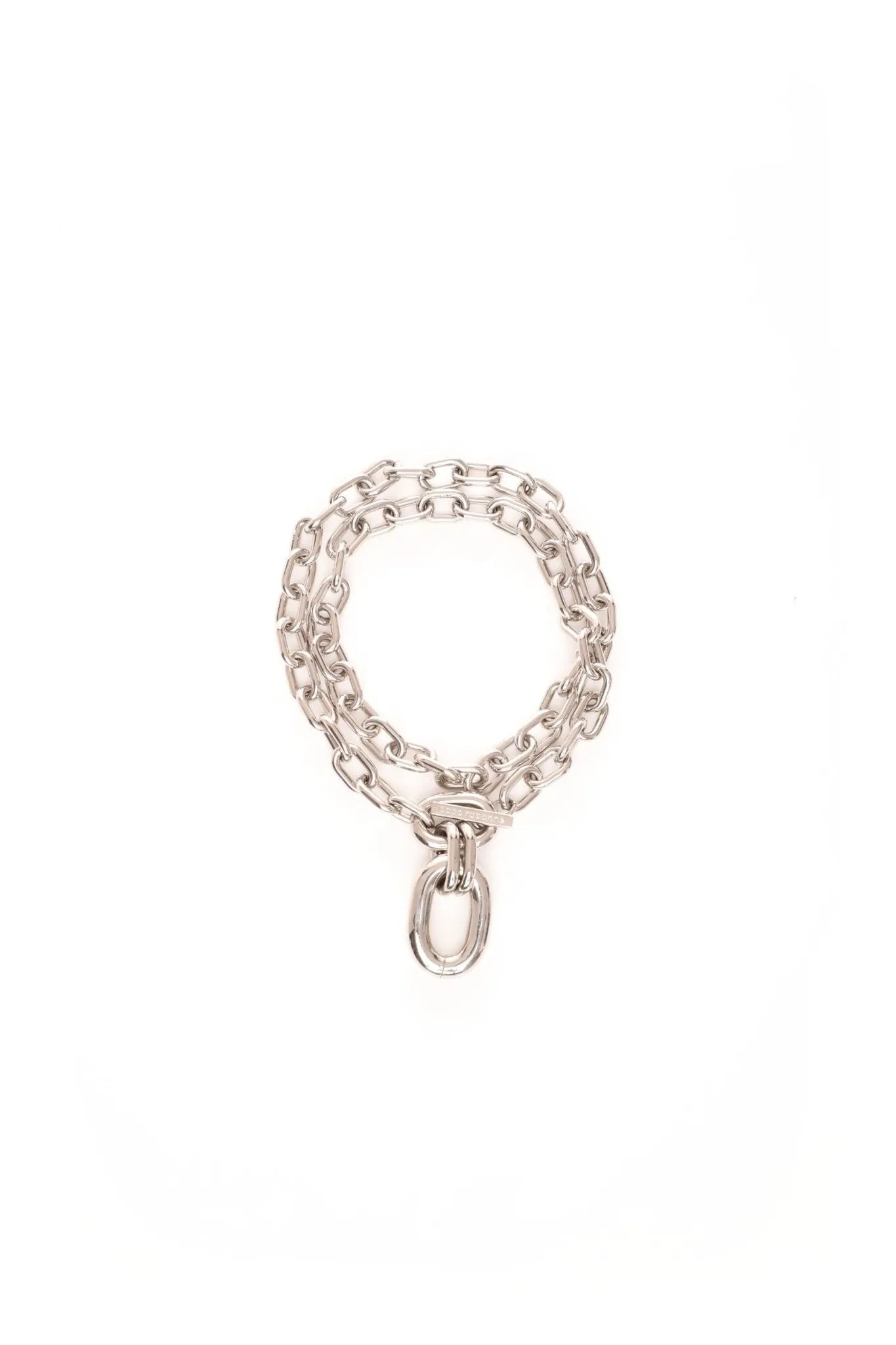 Paco Rabanne XL link pendant necklace