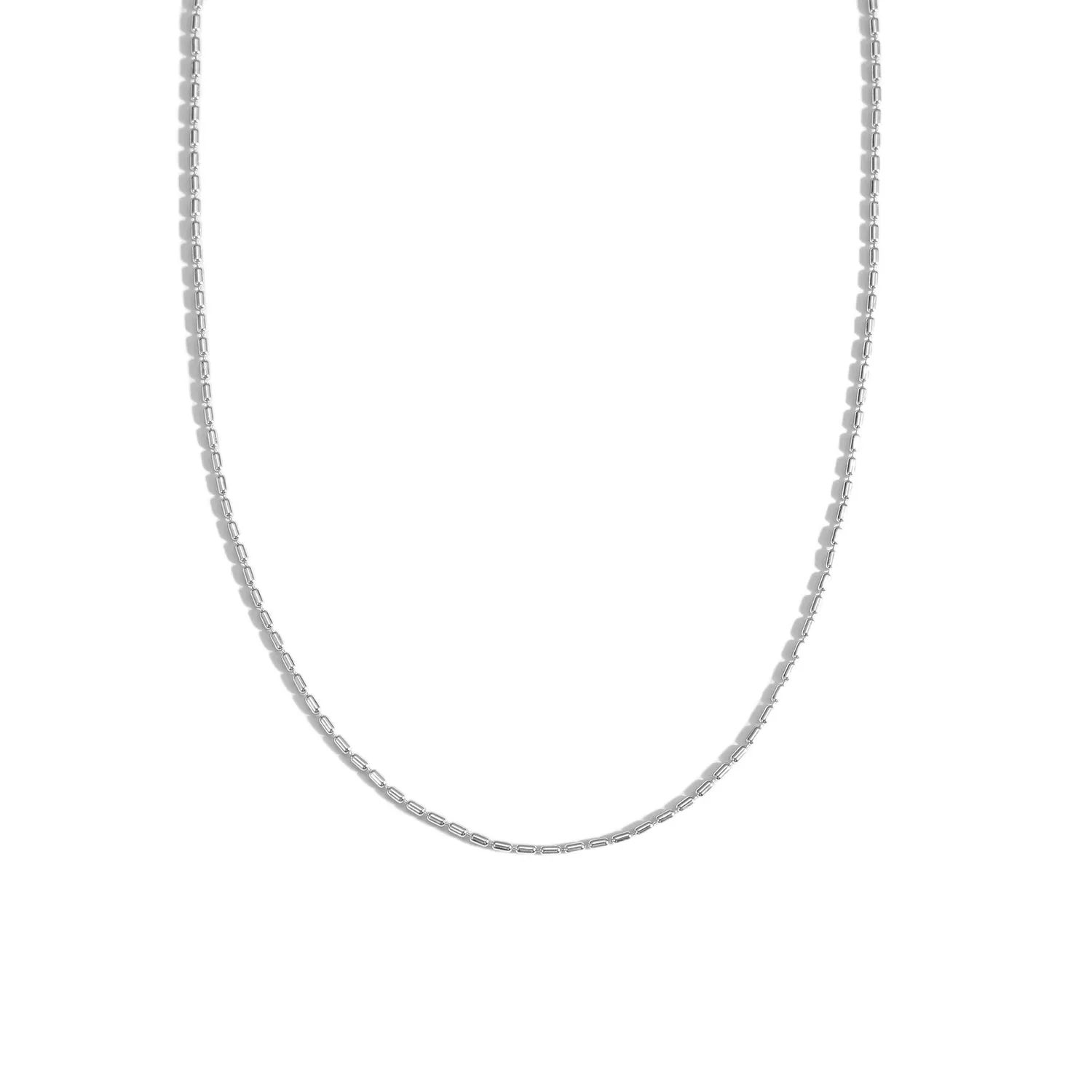 Party Necklace in Sterling Silver and Gold