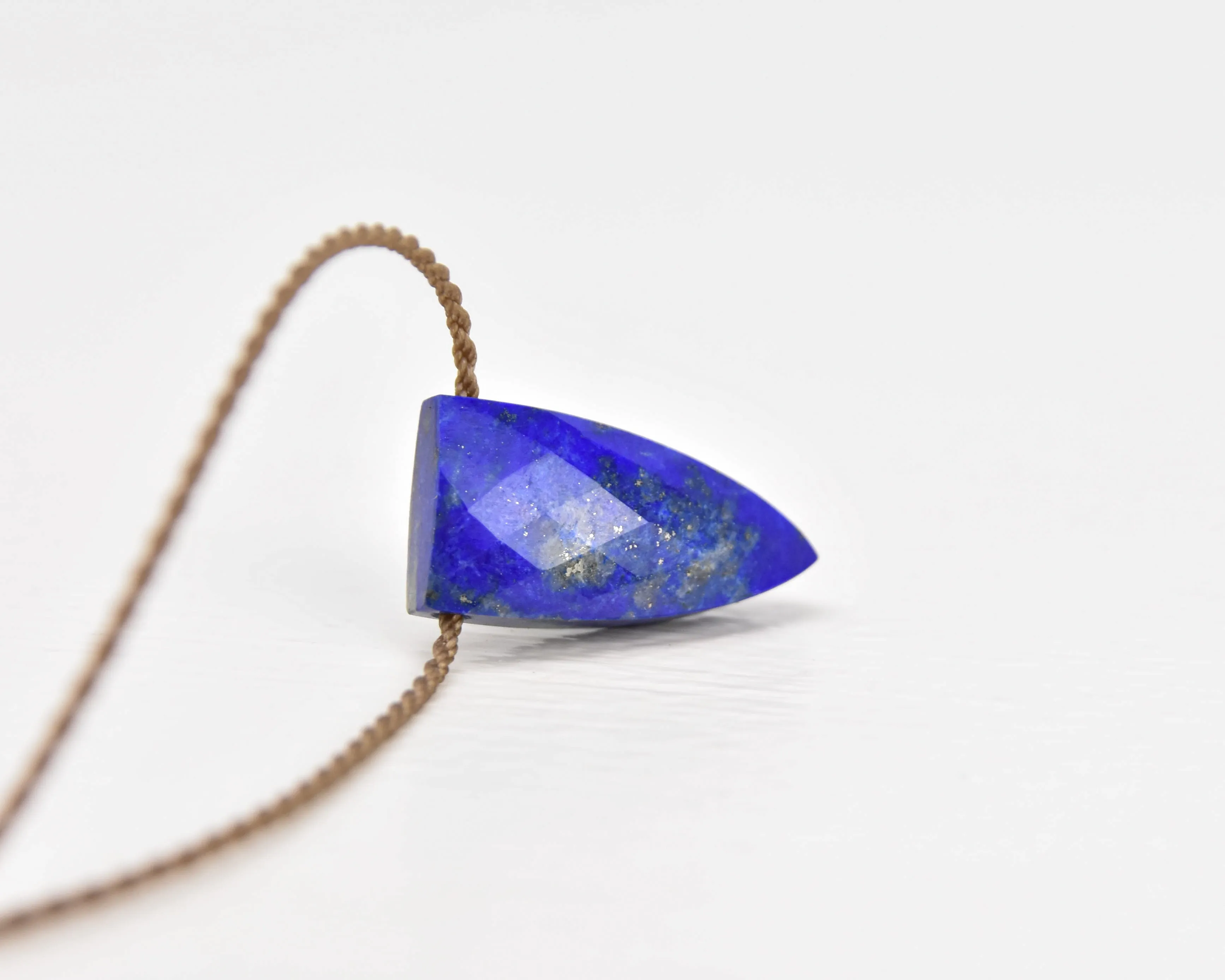 Pyramid Crystal and Gemstone Necklaces