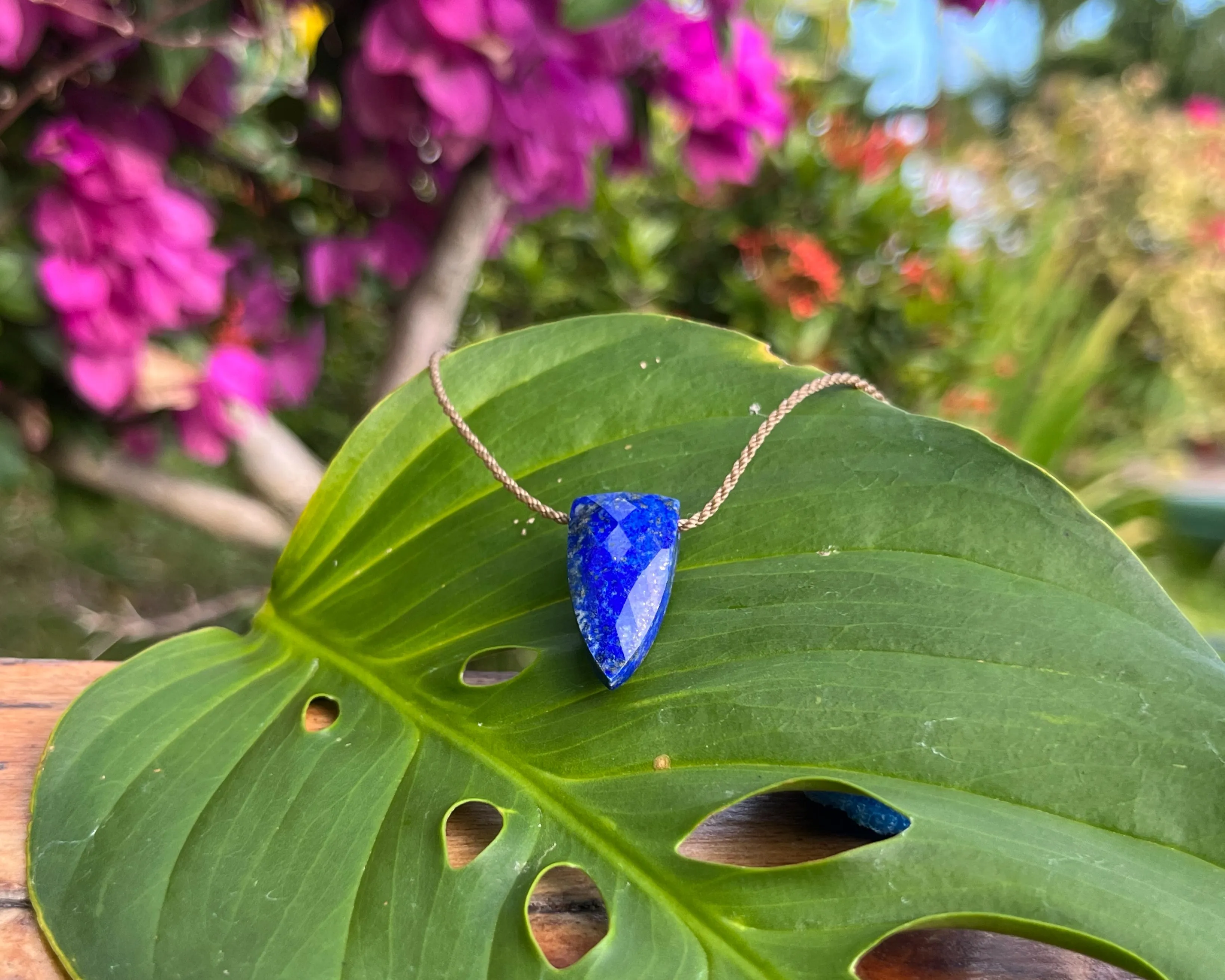 Pyramid Crystal and Gemstone Necklaces