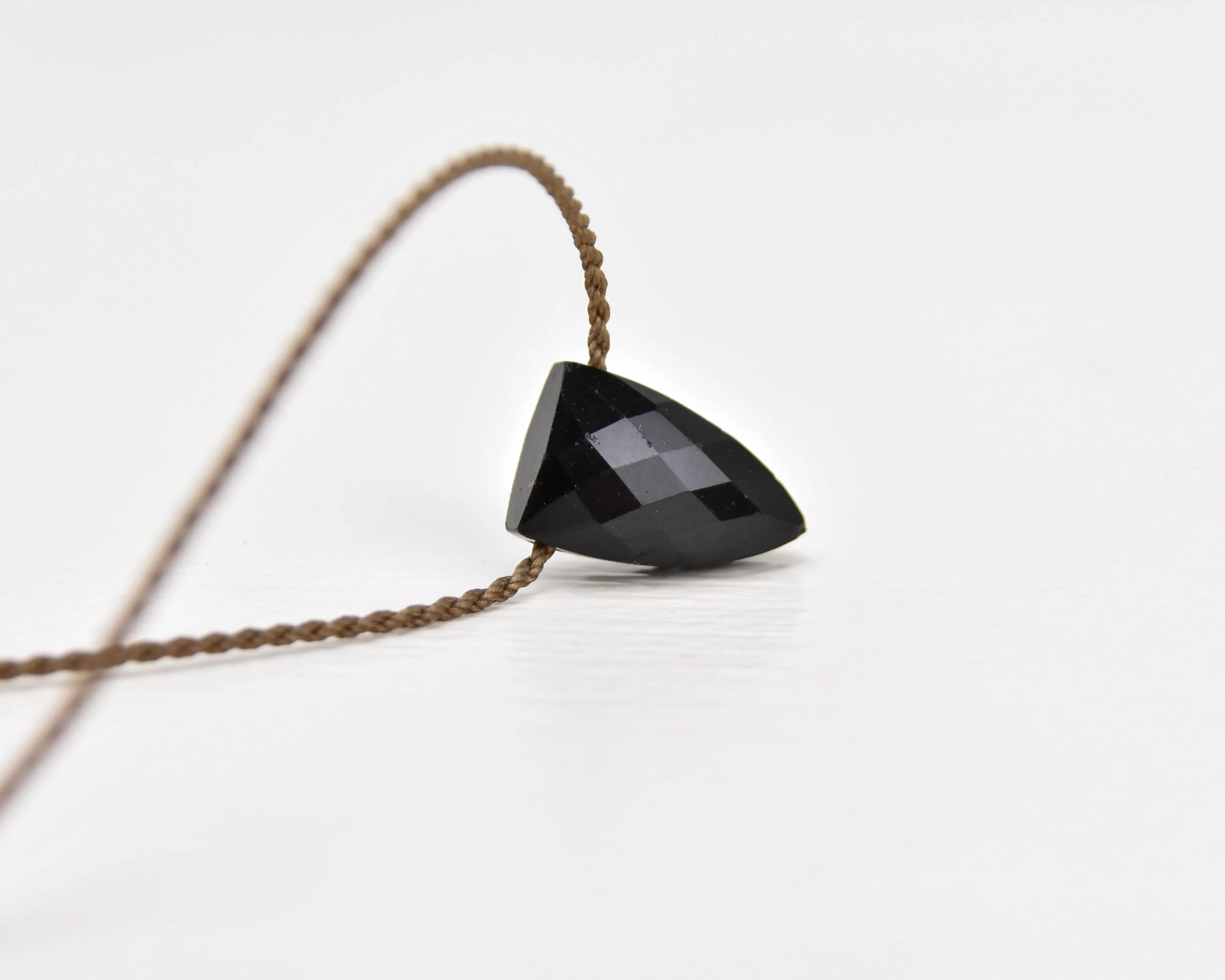 Pyramid Crystal and Gemstone Necklaces