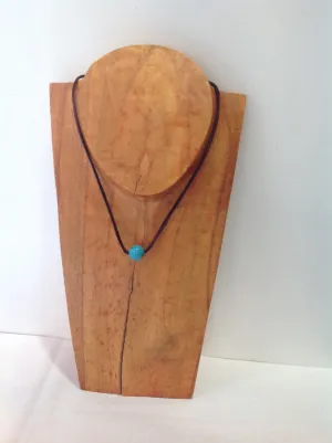 "One Love" Turquoise and Pearl Unisex Necklace