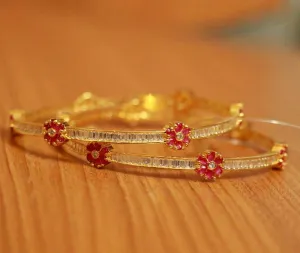 RED BANGLES-AND-BRACELETS