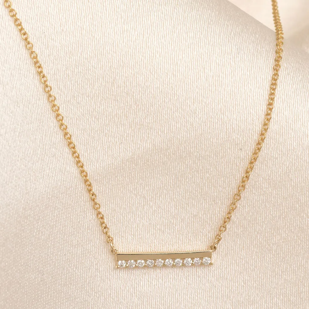 Rosemoore Diamond Necklace | 9ct Gold