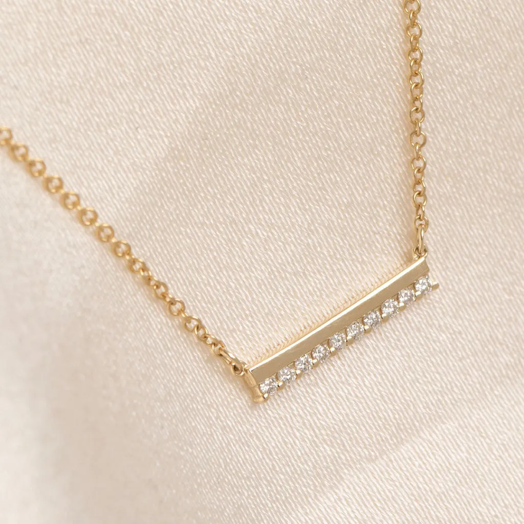 Rosemoore Diamond Necklace | 9ct Gold