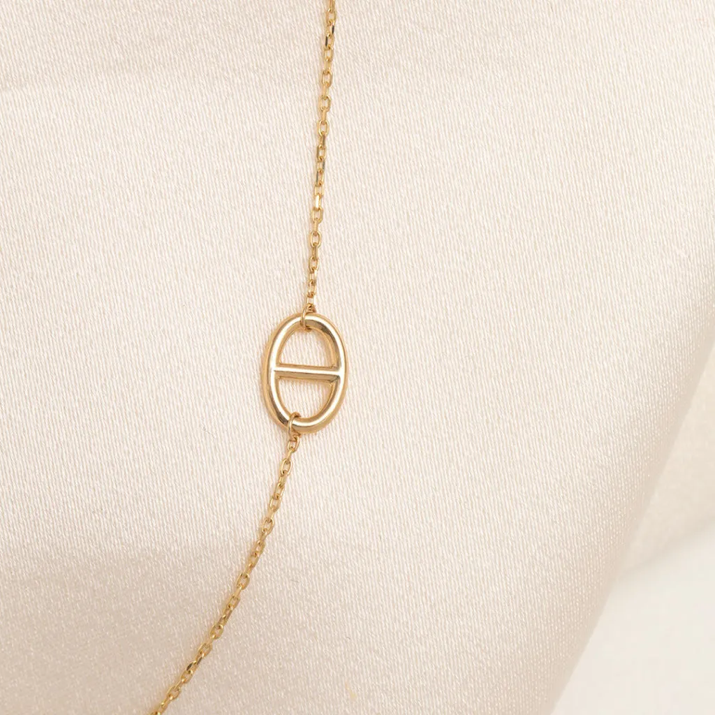 Sailor Mini Necklace 18" | 9ct Gold
