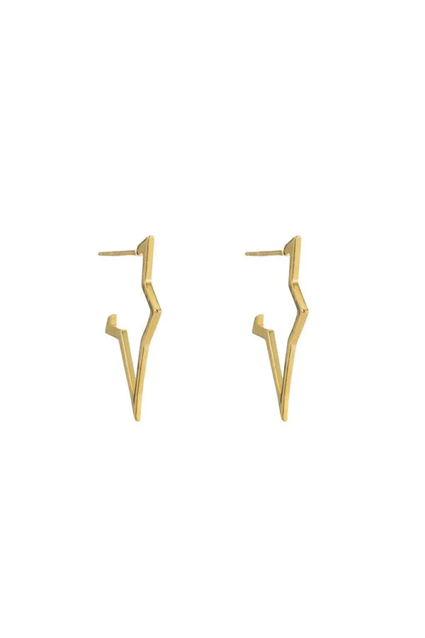 Seattle Open Star Earrings