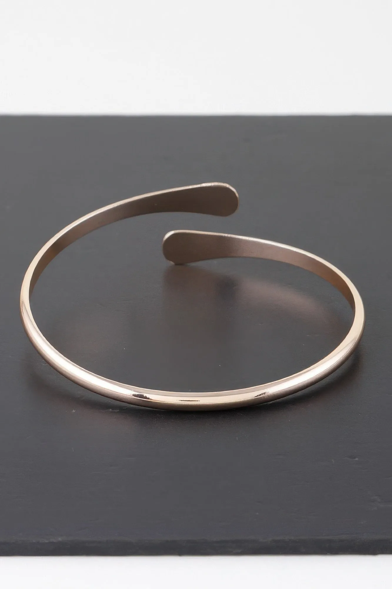 Shiny Minimal Wrap Around Bracelet