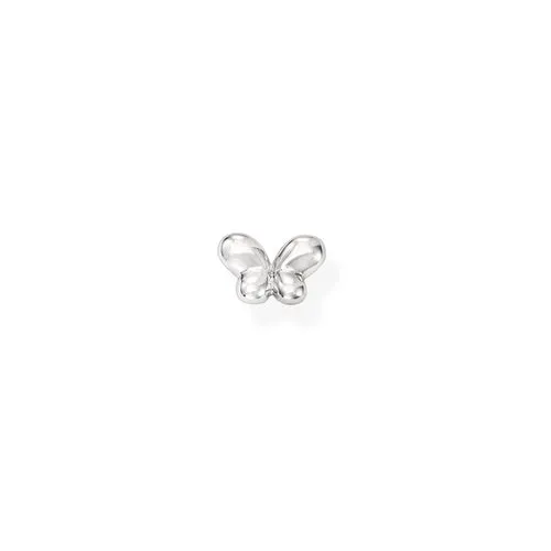 Single Silver Earring Butterfly | Amen