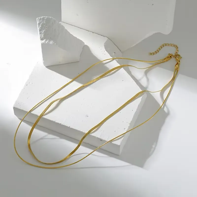 Sleek & Chic Double Layer Chain (2 Colors)