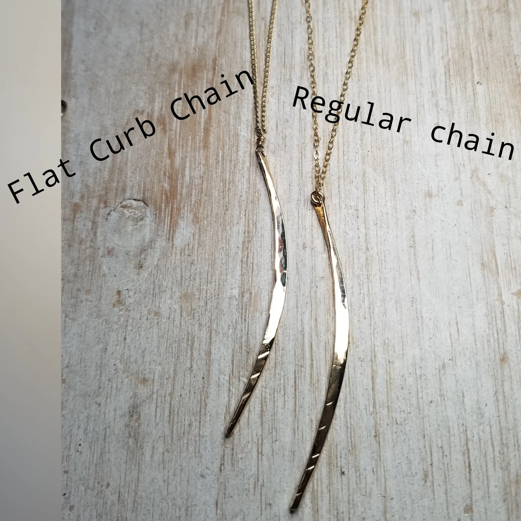 Sloping Rain necklace