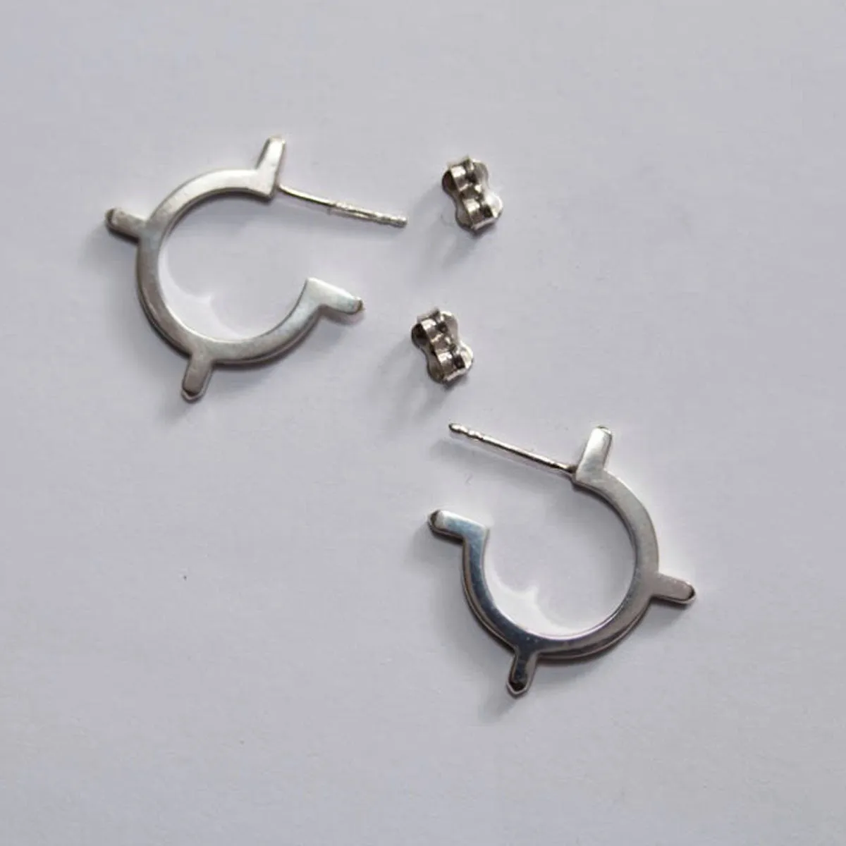 Small Celestial Hoop Earrings