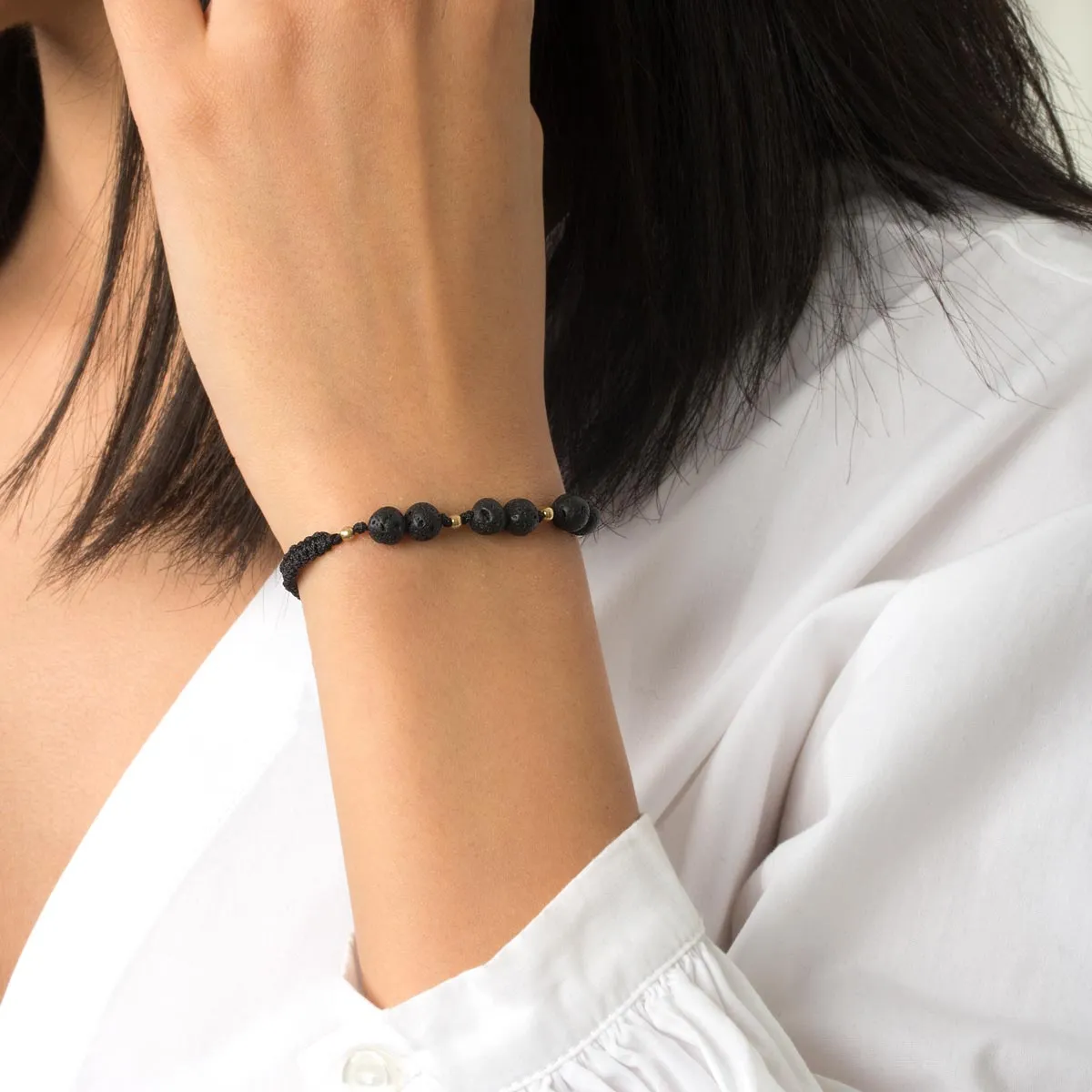 Snow Ball Orb Bracelet