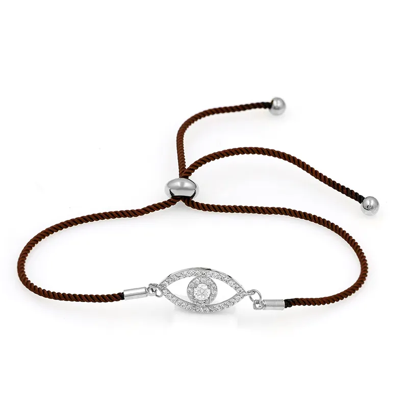 Sparkling Eye Cord Bracelet
