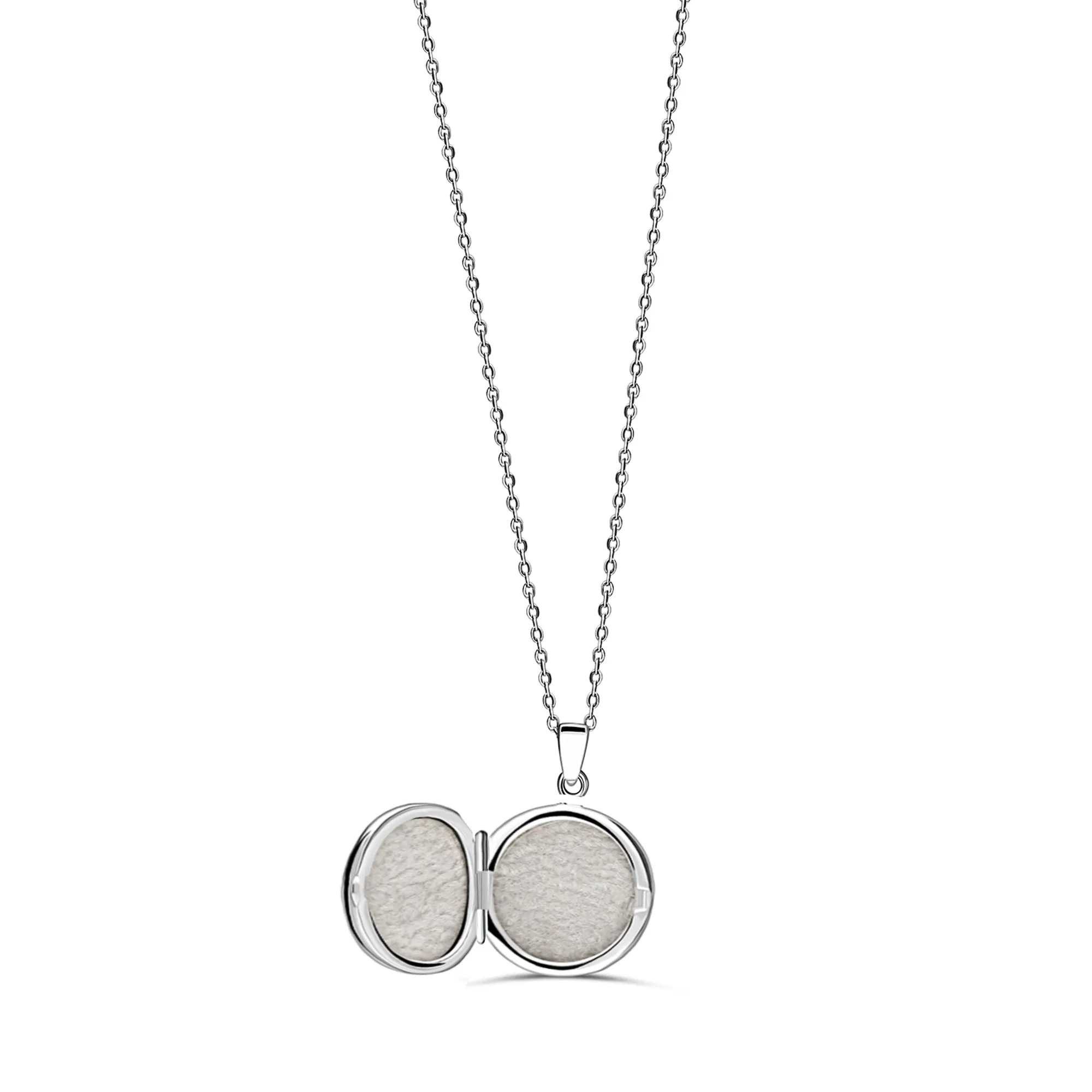 Sterling Silver Plain Round Locket