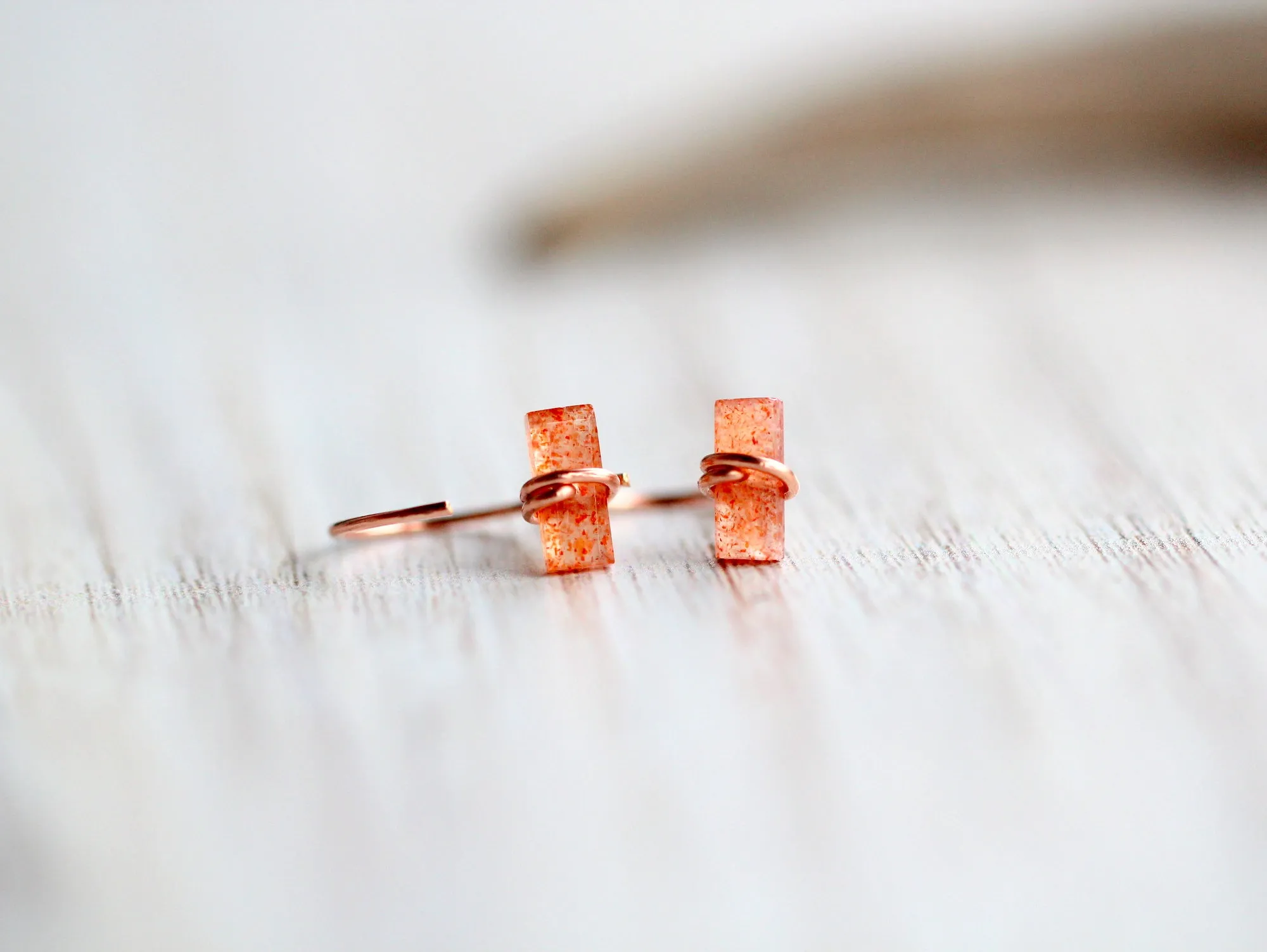 Sunstone Hug Hoops