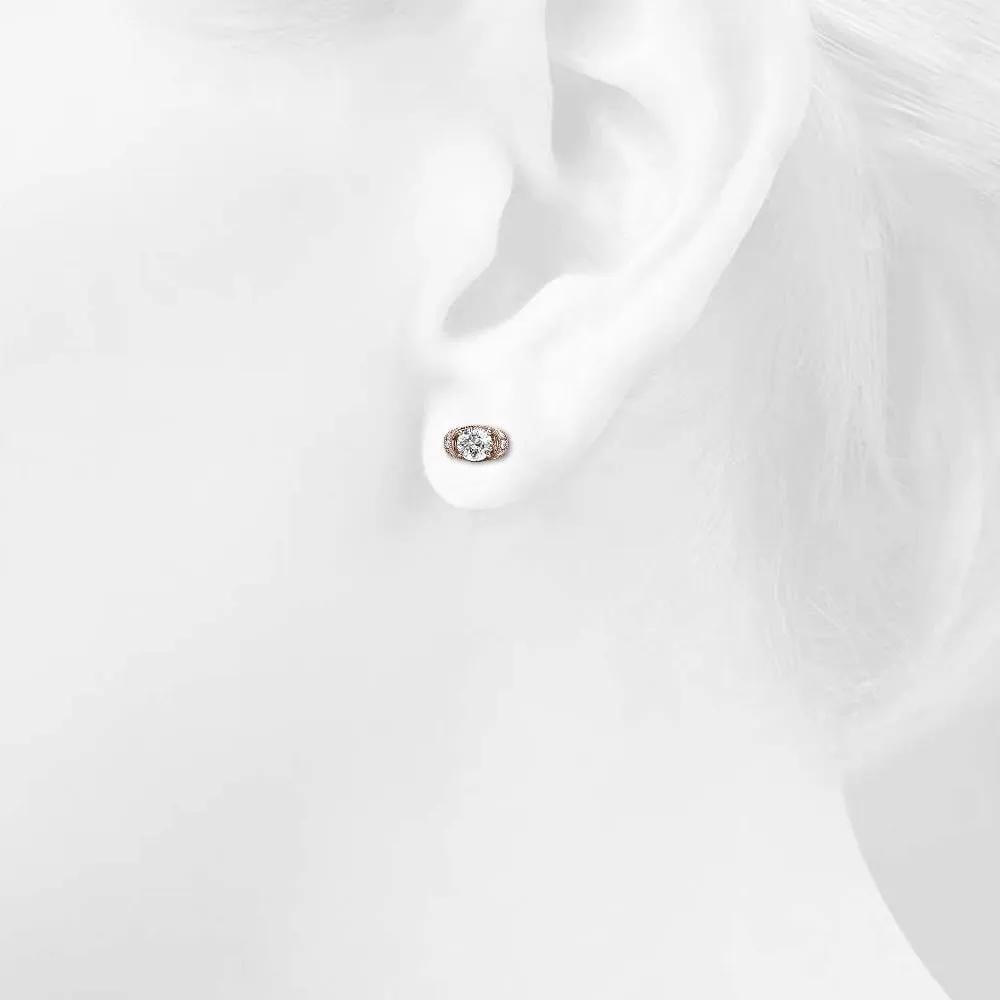 Tiara Earrings Embellished With SWAROVSKI® Crystals