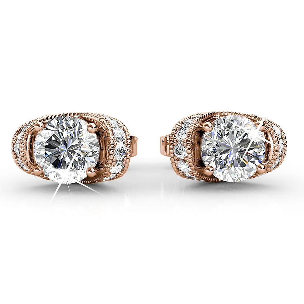 Tiara Earrings Embellished With SWAROVSKI® Crystals
