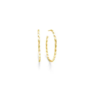 Unicorn Large Hoops - Gold