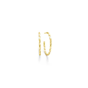Unicorn Medium Hoops - Gold