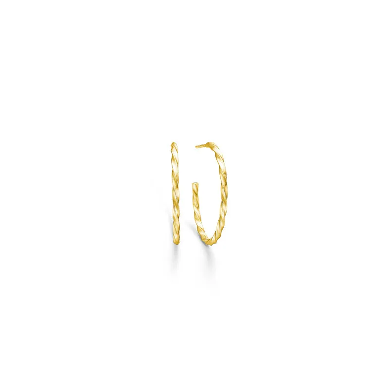 Unicorn Medium Hoops - Gold