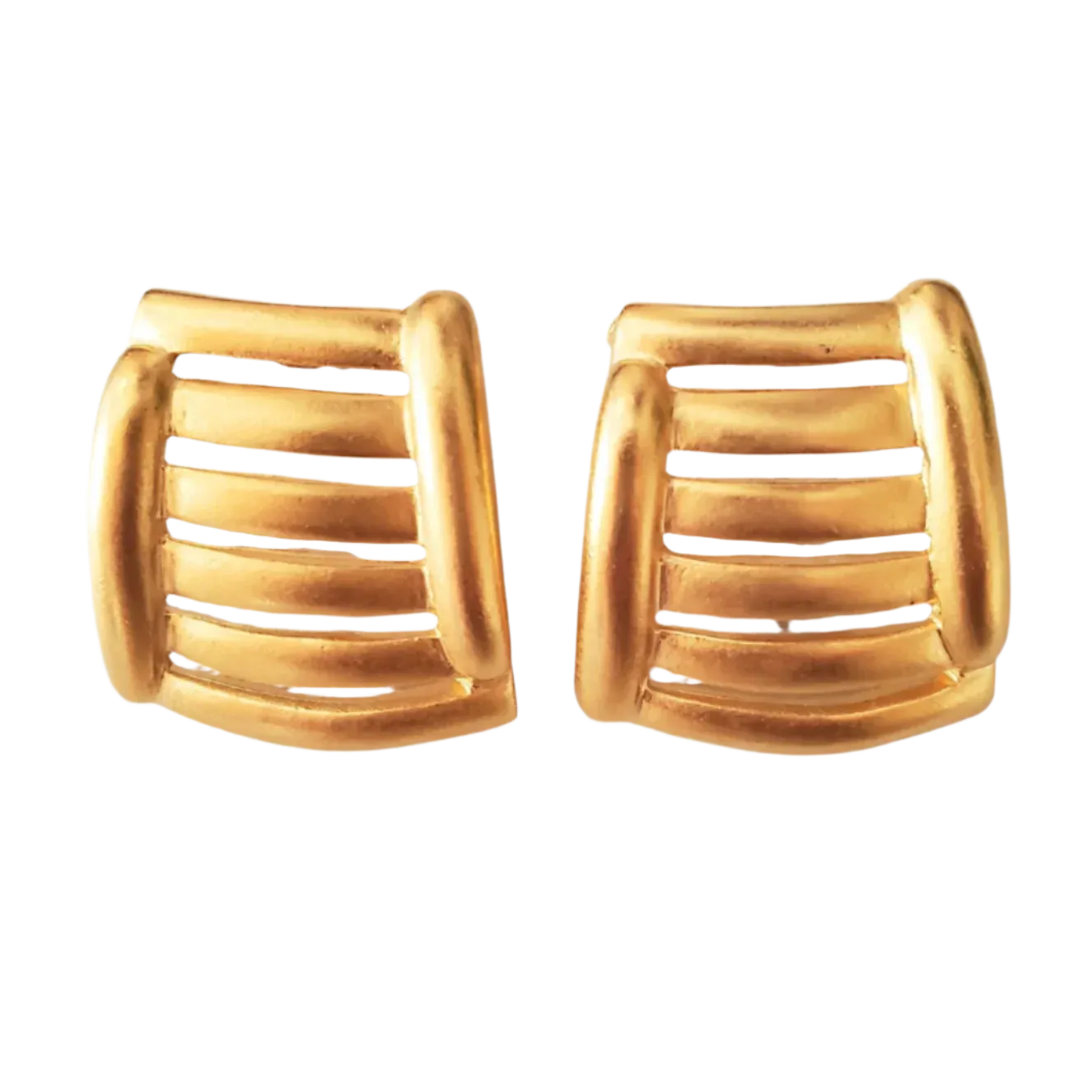 Versatile Gold 90s Post Earrings