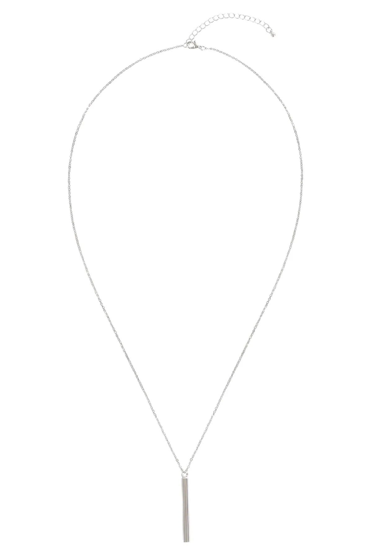 VERTICAL BAR PENDANT NECKLACE