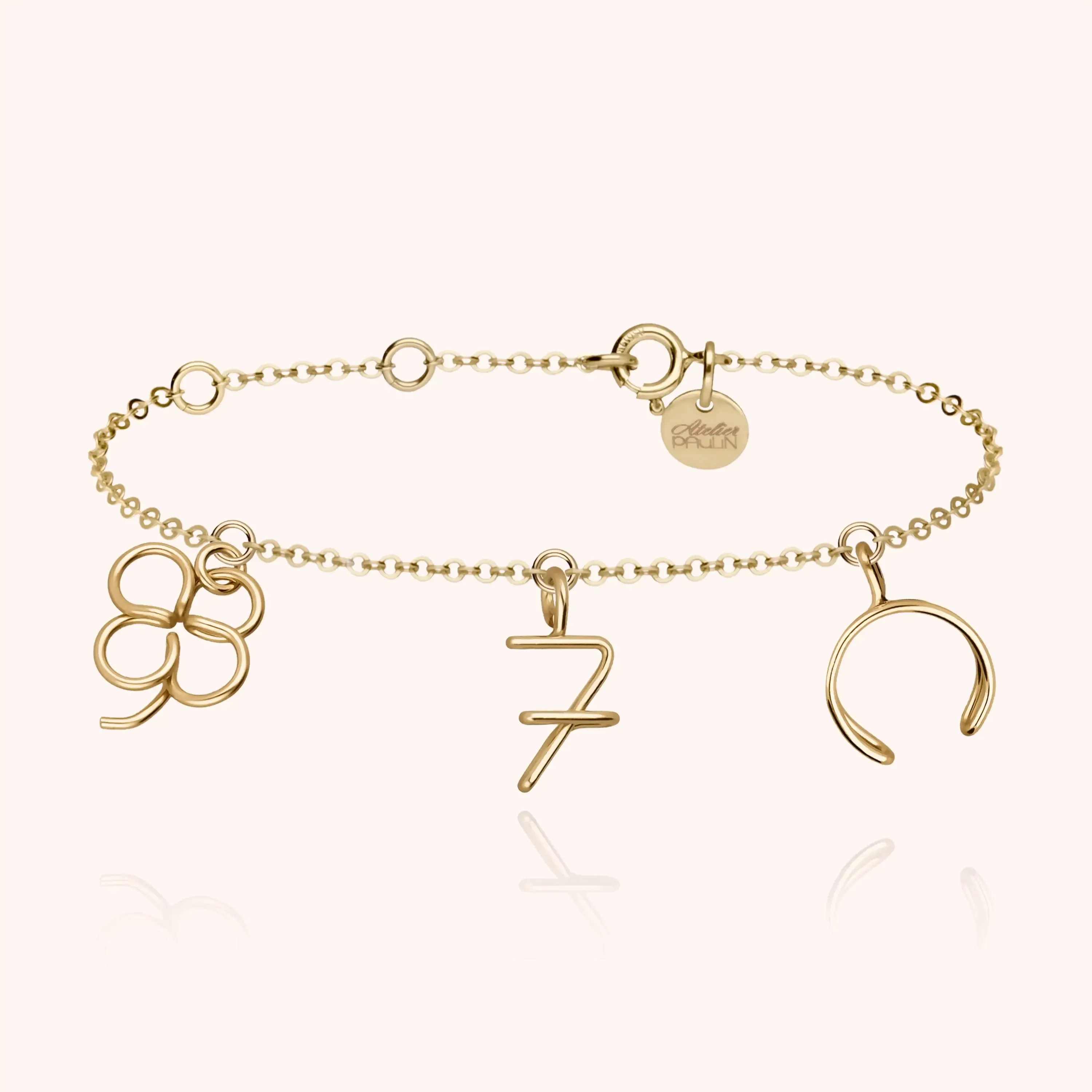 Wish Me Luck Charms Bracelet
