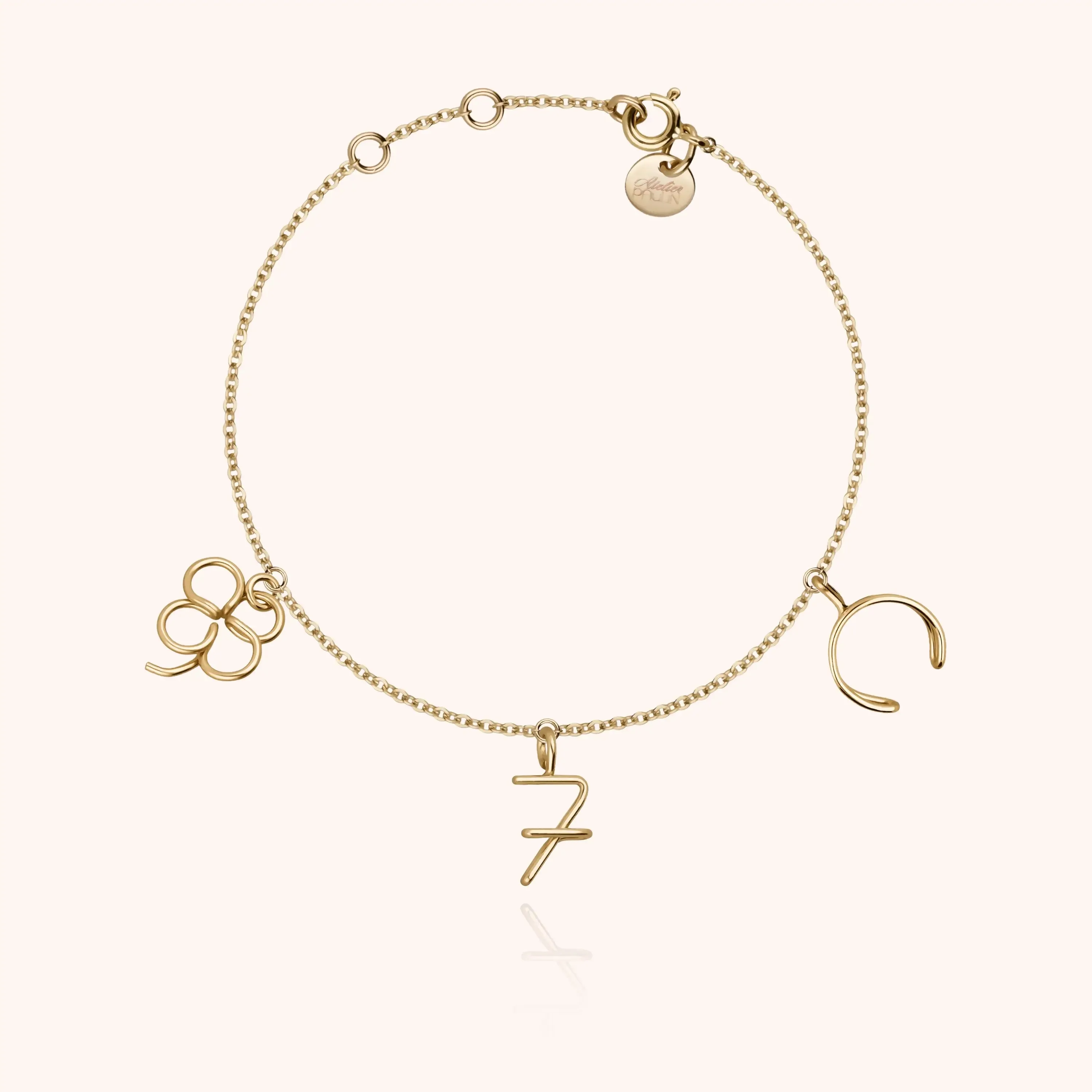 Wish Me Luck Charms Bracelet